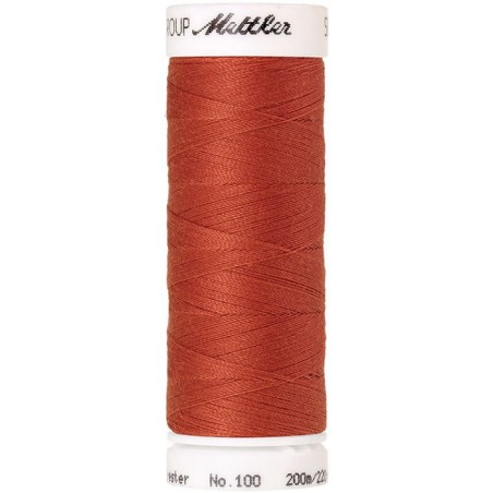 Bobine De Fil Mettler Seralon 200 M Ocre Rouge N1288